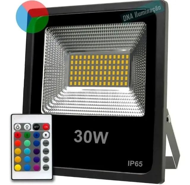 Refletor Led RGB 30W