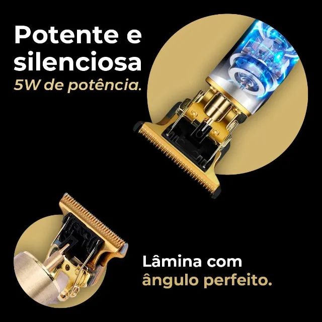 Maquina de Corte e Aparador de Cabelo e Barba - Foto 2