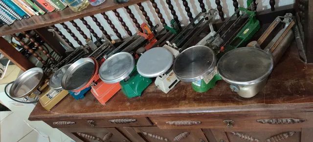 Mini balança de precisão antiga  - Foto 2