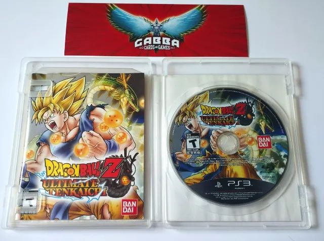 Jogo dragon ball z ultimate tenkaichi Ps3 - Playstation 3 - Play 3 mídia  física original