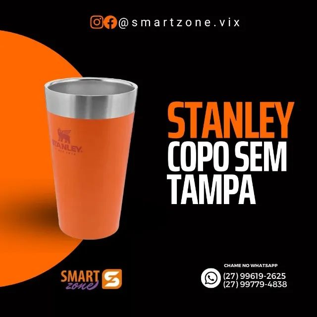 Copo Stanley sem Tampa - Smart Zone
