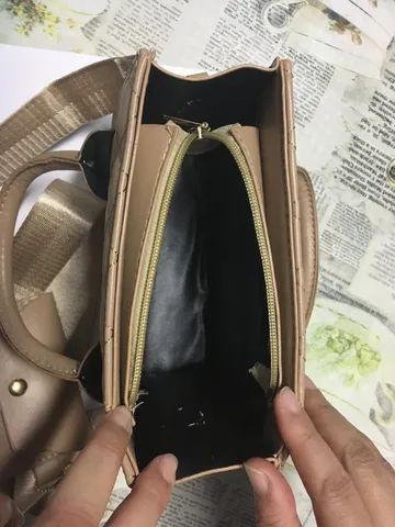 bolsa feminina Bege - Foto 4