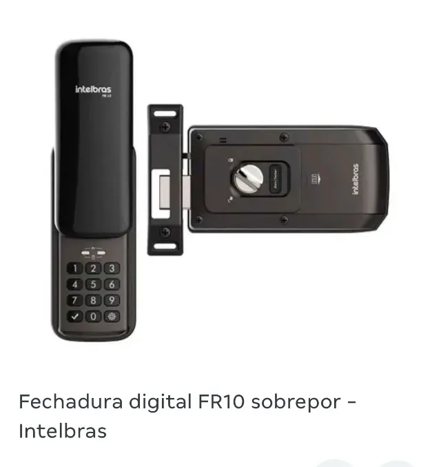 Fechadura digital FR10 - Intelbras