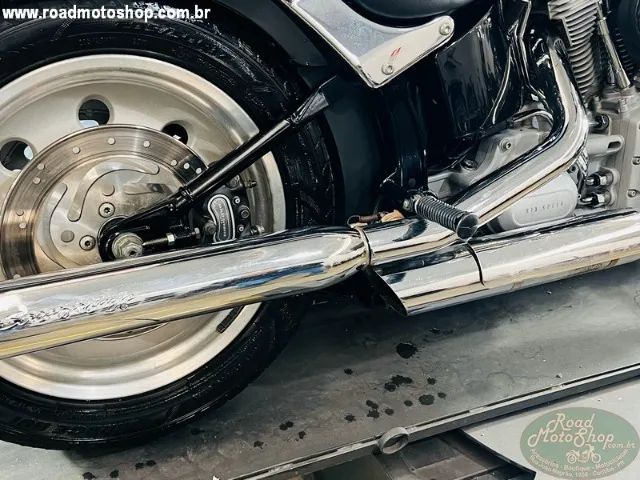 HARLEY DAVIDSON / FXST/ Preta /  2007 / 60.329 km / Placa: A / Manual / Nota Fiscal  - Foto 2