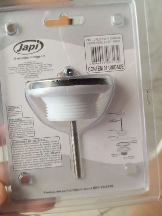 Válvula para Tanque Universal 1 1/2" Japi - DN32 - Foto 2