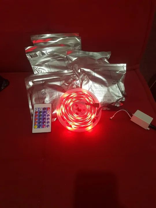 Fita LED RGB com Controle Remoto - Foto 3