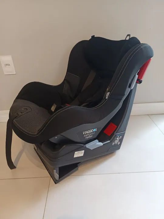 Peg Perego Cadeira Viaggio 0+1 Switchable Preta - Foto 3