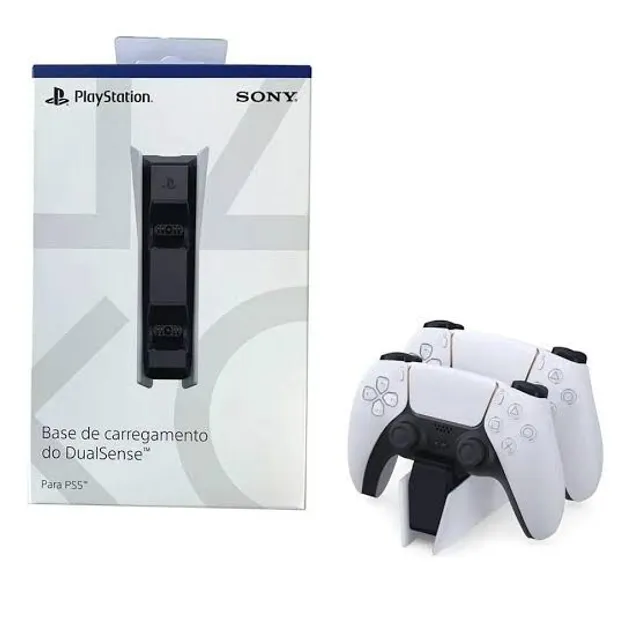 Base carregamento controle Dualsense PS5 Playstation Sony
