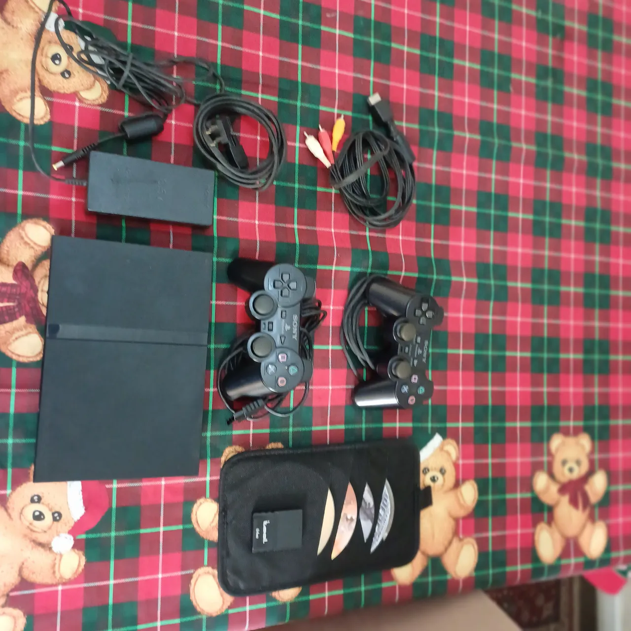 Playstation 2 2 controles Memoria64MB RodaDVD