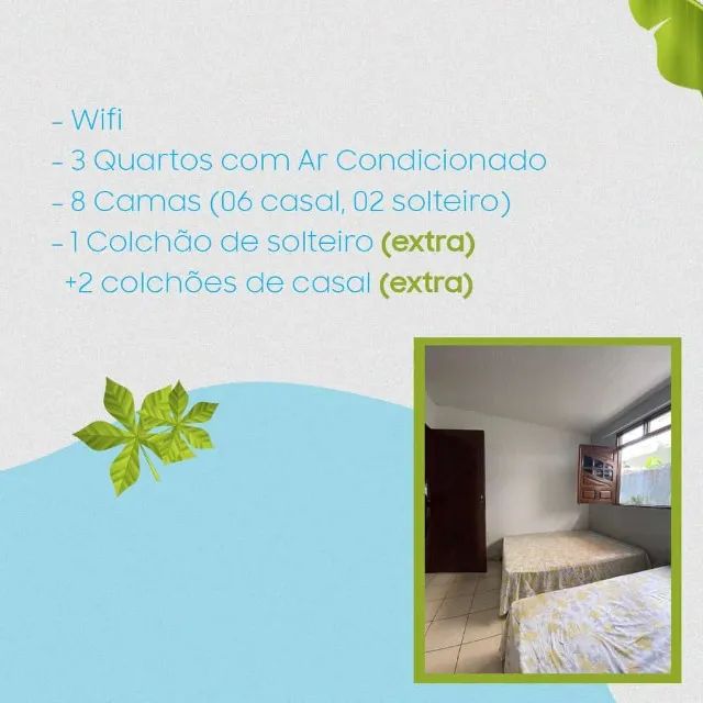 Casa Aluguel Temporada em Maceió, Alagoas - 3 quartos - Foto 10