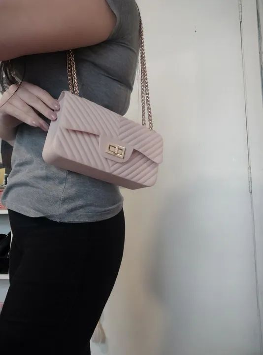 Bolsa rosa pvc  - Foto 6