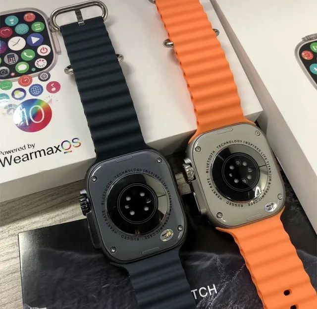 Smartwatch W69 Ultra Max  +  5 Brindes com  tela  Amoled e  2gb de memória interna - Foto 3