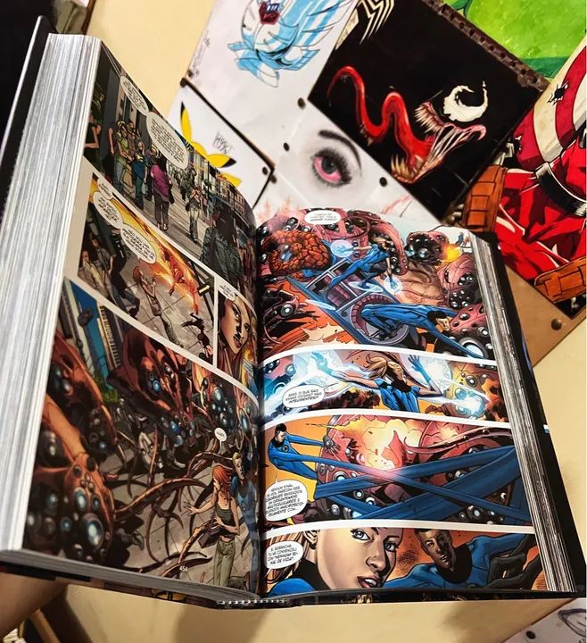 Quarteto Fantástico Omnibus + Quarteto Fantástico história de vida  - Foto 4