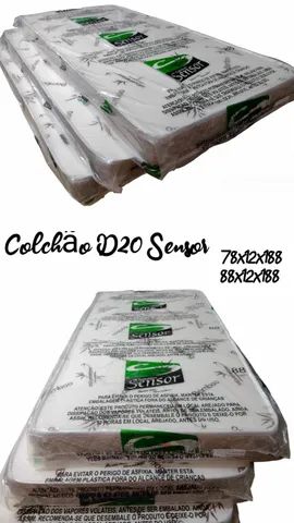 Colchão solteiro D20 88 levo hoje 