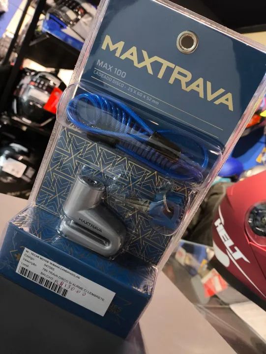 TRAVA DISCO S/ ALARME C/LEMBRETE