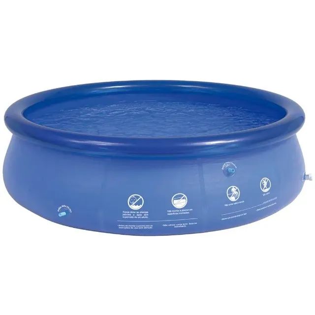Piscina Redonda 3.400 Litros Inflável Splash Fun Mor 1050 - Lacrada na Caixa PROMOÇÃO - Foto 3