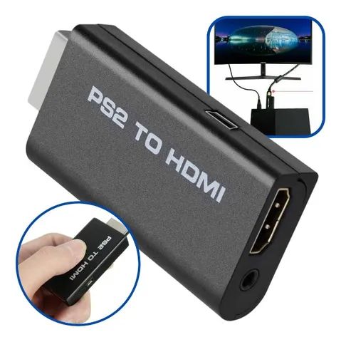 QGECEN Convertitore da Scart a HDMI, Adattatore Scart HDMI per TV STB
