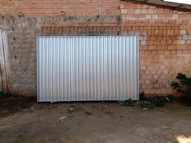 Portão sem a porta 1100 todo no galvanizado tamanho padrão  - Foto 3