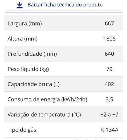 Refrigerador vertical porta de vidro - 402 litros - marca fricon- 2 ANOS DE GARANTIA - Foto 3