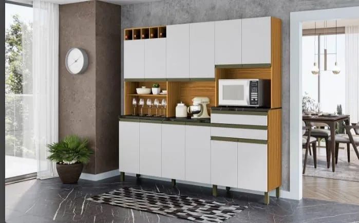 Cozinha malbec 100% mdf