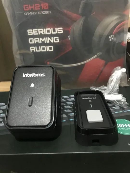 Campainha Sem Fio Com Bateria CIB 101 Preto Intelbras - Foto 3