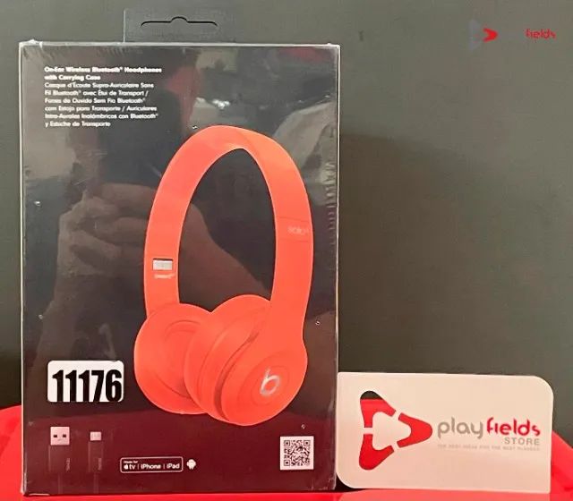 Beats Solo 3 Wirelles Citrus Red MX472LL/A - Produto Novo, Lacrado com Garantia. - Foto 2