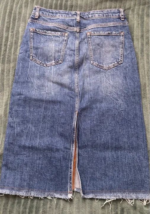 Saia Jeans ZARA tamanho 36 - Foto 3