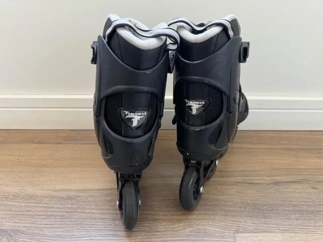 Patins Inline Jet Preto Traxart - Tam: 8 - Foto 3