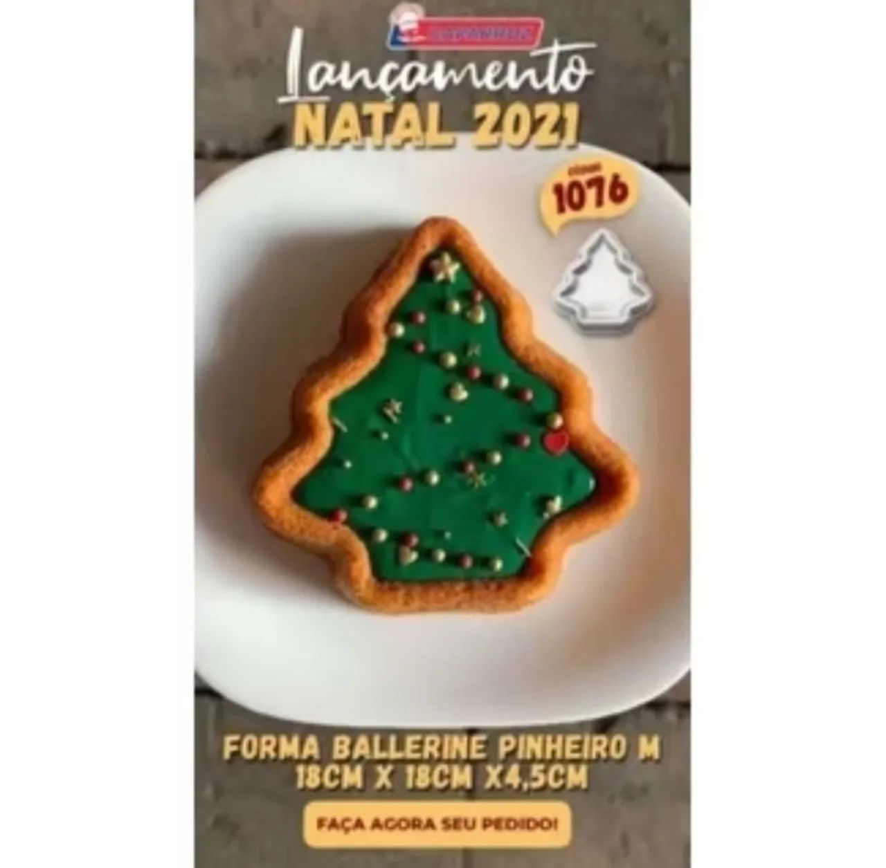 Forma Pinheiro de Natal 