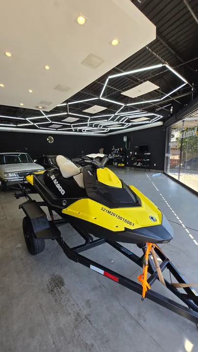 Jet ski Spark 2015, 109 horas, com carreta. Conservado