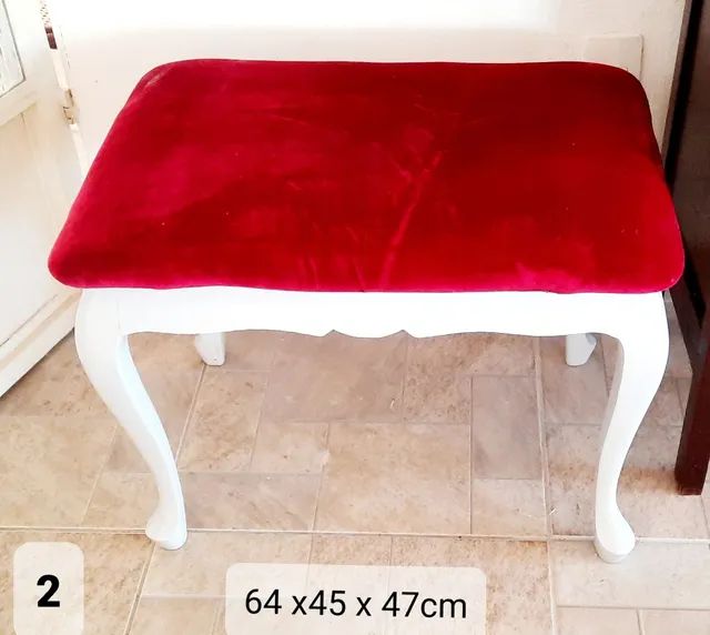 Banqueta Estofada Laqueada  - Foto 5