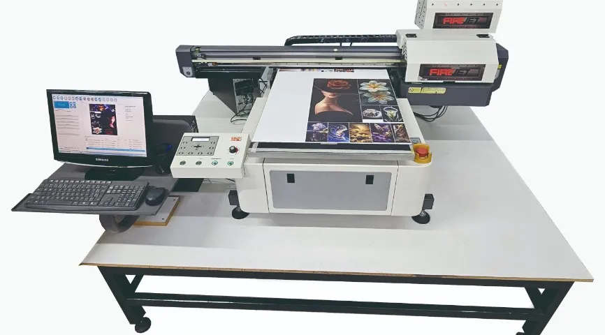 Impressora Digital UV LED 6090 2 cabeças DX5
