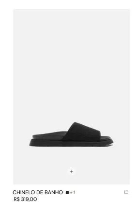Chinelo ZARA - NOVO - Foto 4