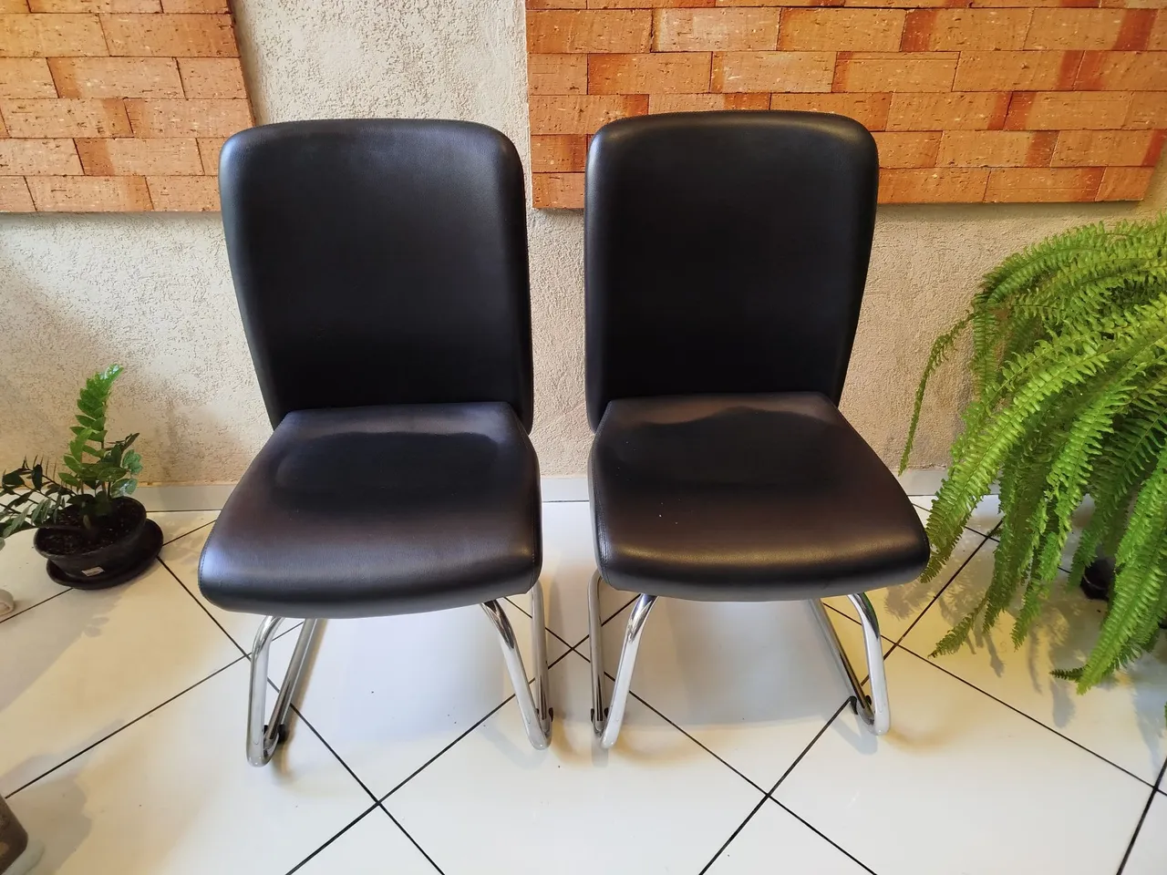 Cadeiras de Escritório Design Moderno - Par