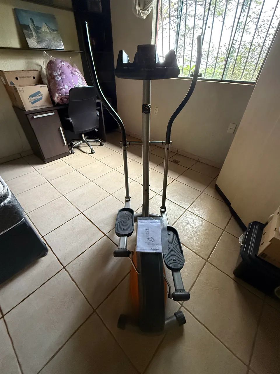 Elíptico  Atlhetic seminovo  , acompanha Manual