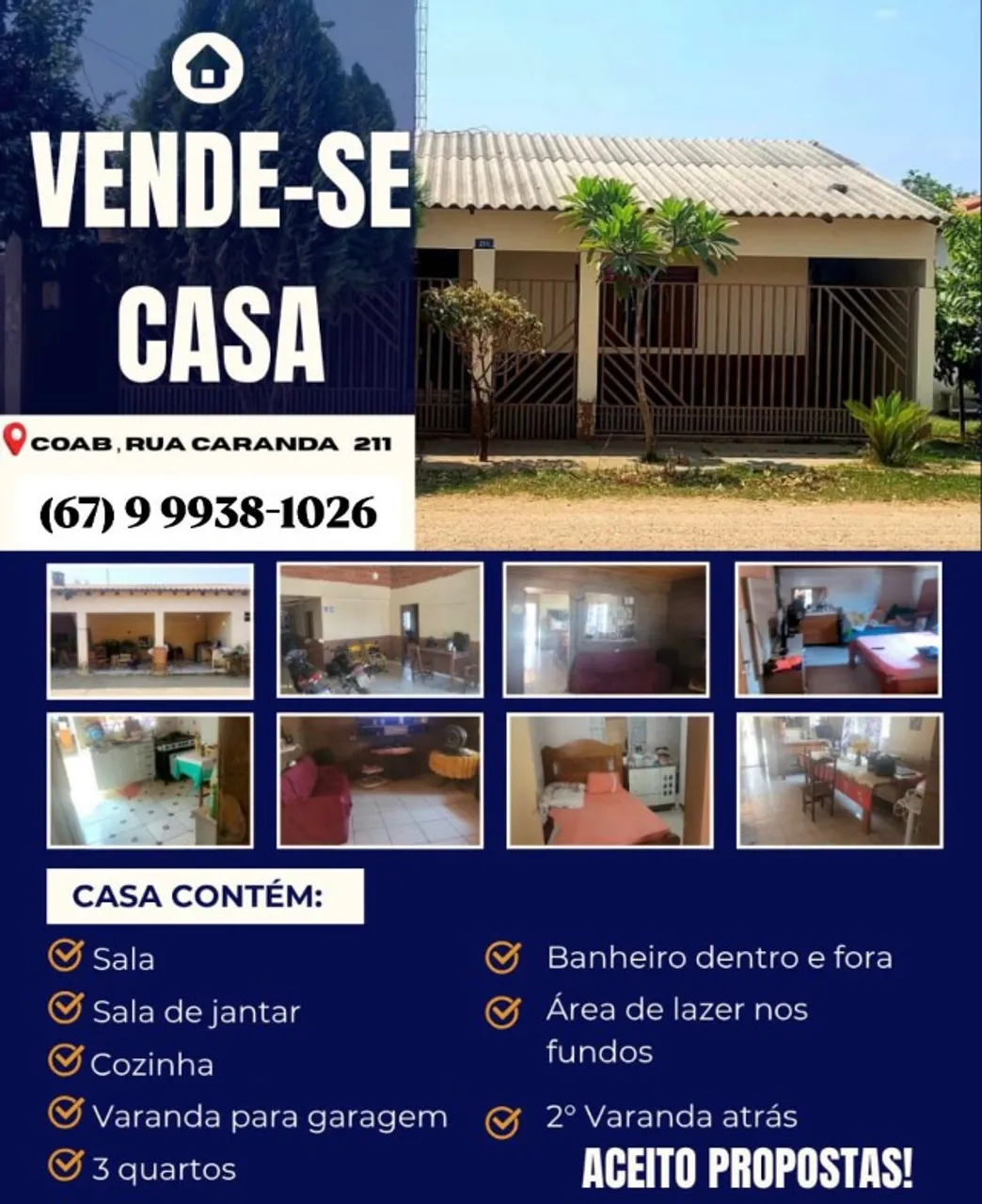 Casa em Porto Murtinho - MS
