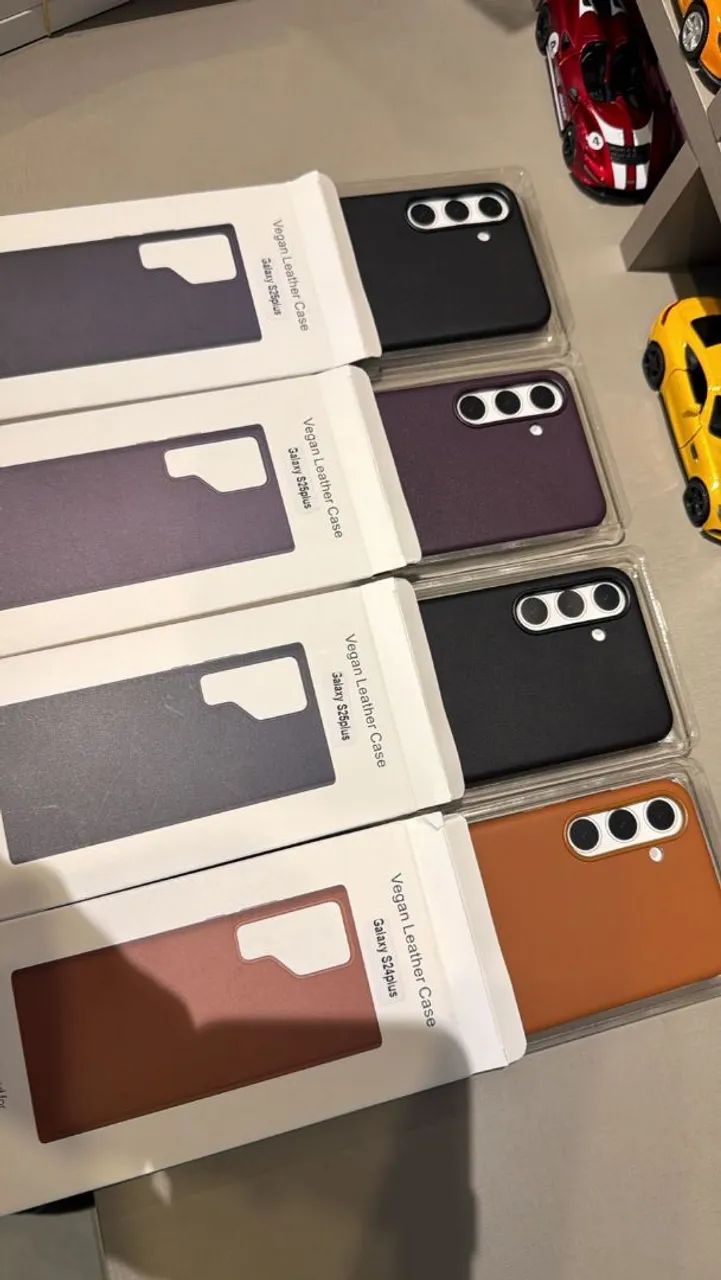 Capa Couro Samsung Galaxy S24 Plus S25 Plus S24 ultra S25 Ultra  - Foto 2