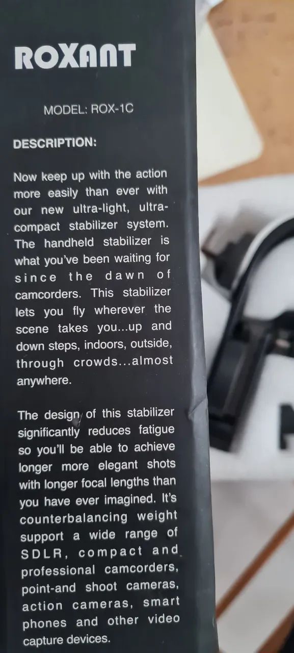 Estabilizador de vídeo/camera - Foto 2