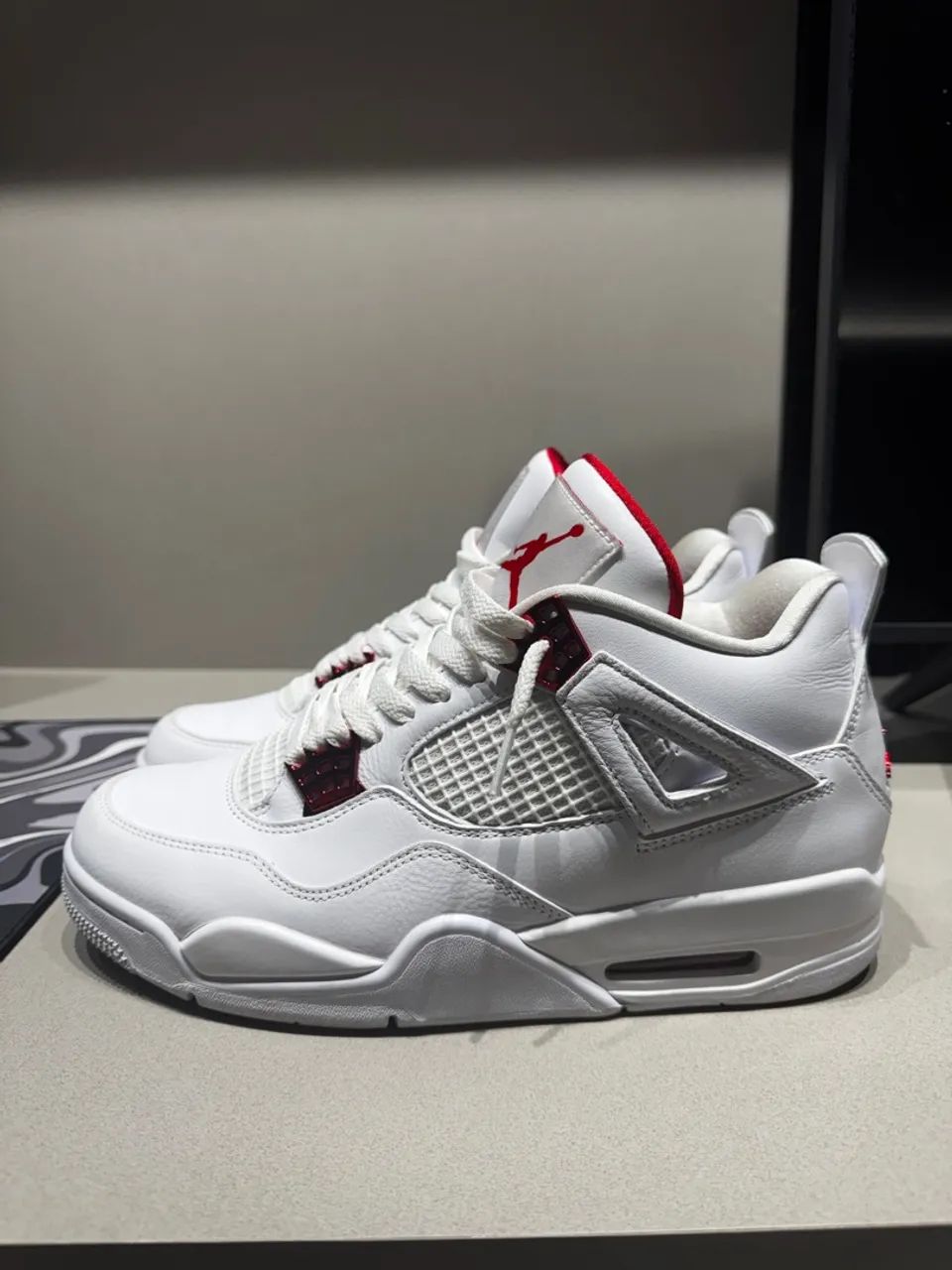 Air Jordan 4 Metalic Red - Foto 4
