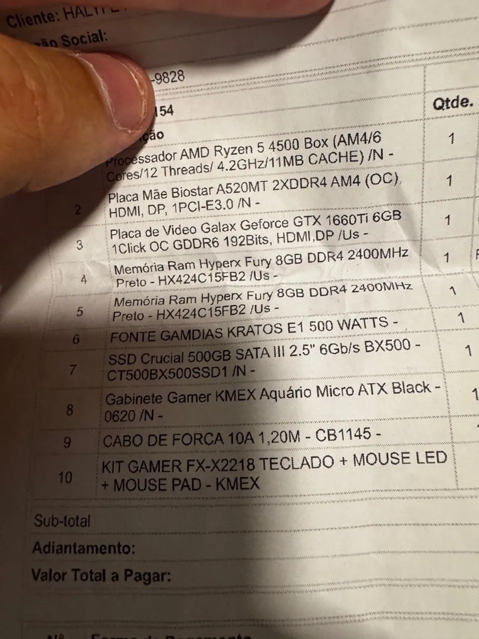 PC Gamer Ryzen 5, GTX 1660 Ti, 16GB RAM, SSD 500GB - Desempenho Top! - Foto 2