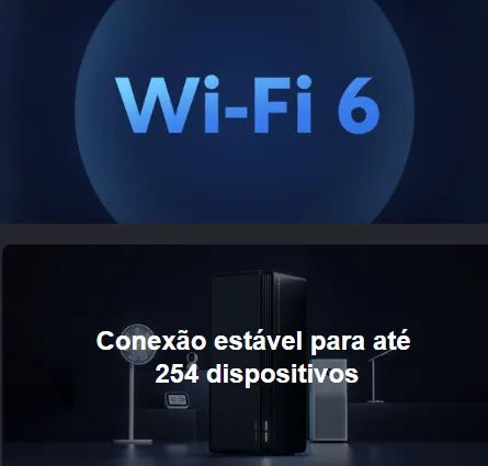 Par Roteadores Mesh Xiaomi AX3000 WiFi6 - Versão Global - Foto 2
