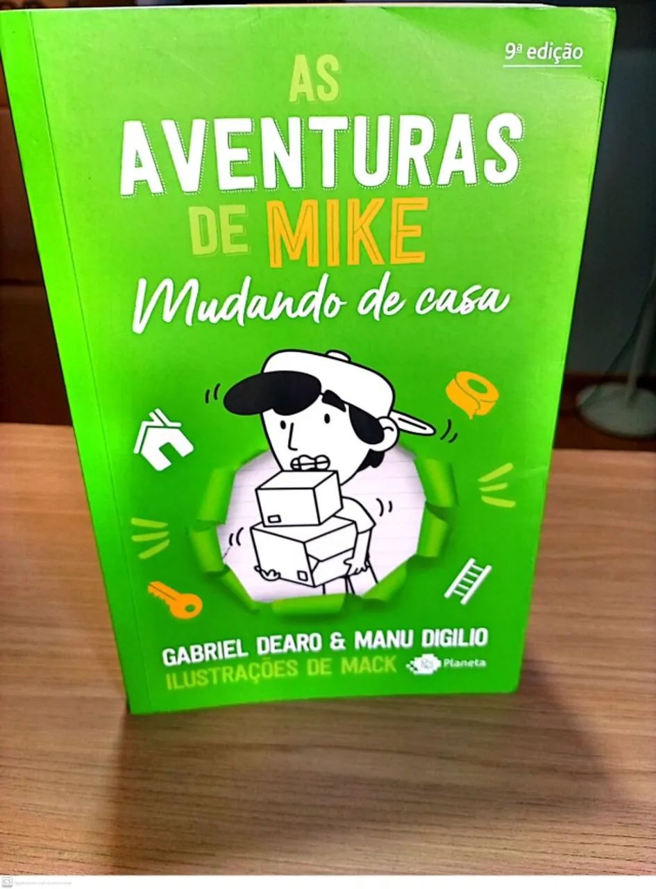 LIVROS AS AVENTURAS DE MIKE - EDIÇÃO 1, 2 E 3 EM ÓTIMO ESTADO - Foto 4