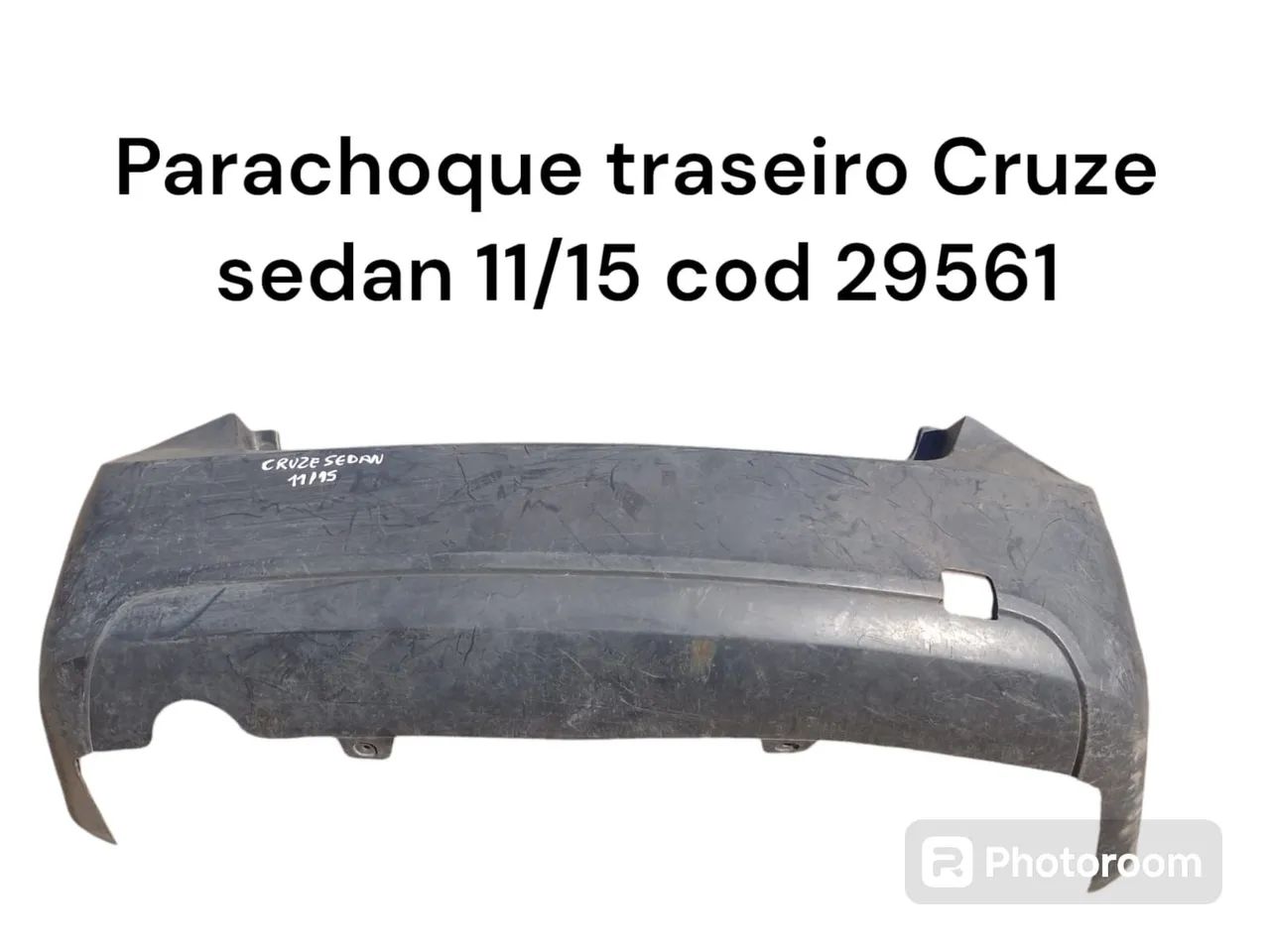 Parachoque traseiro Cruze sedan 11/15 cod 29561