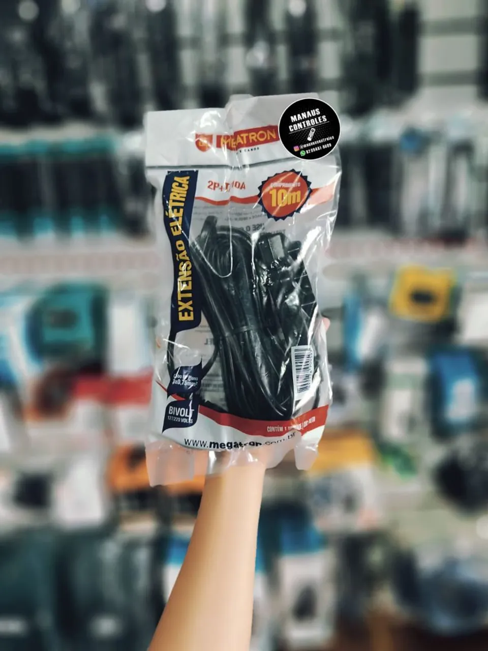 Extensão Elétrica 10m Megatron