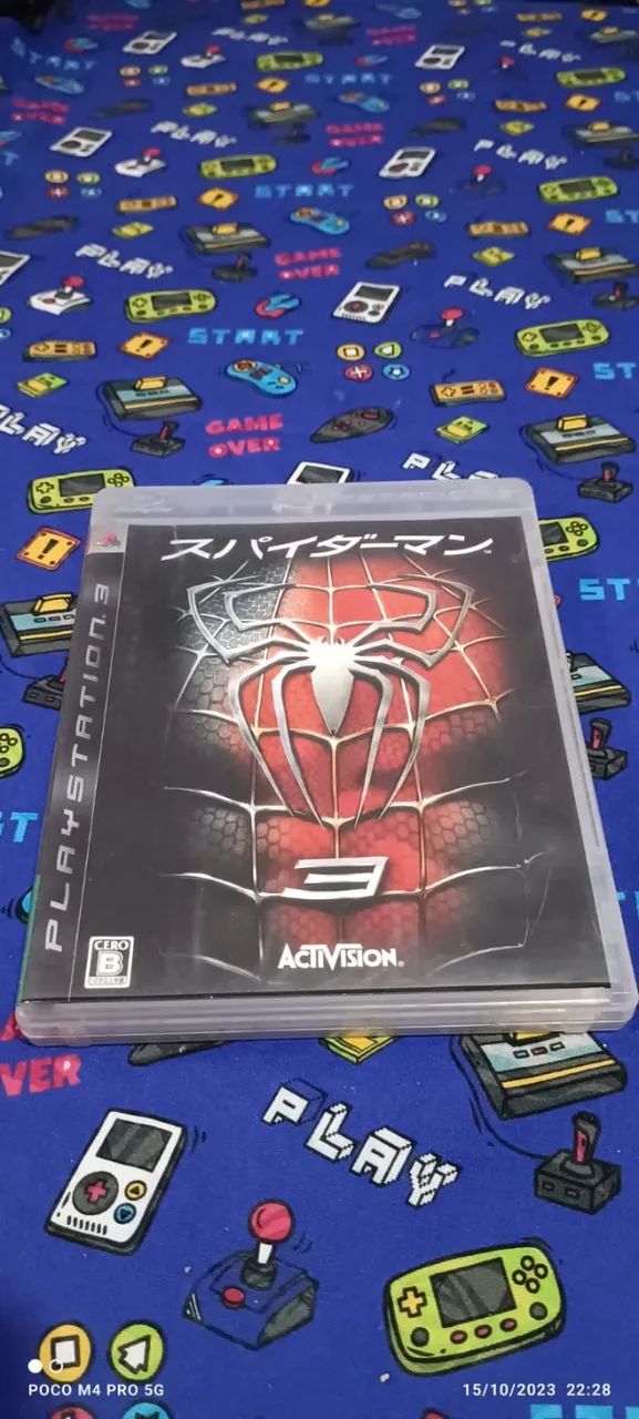 Spider Man 3 PS3 Japonês