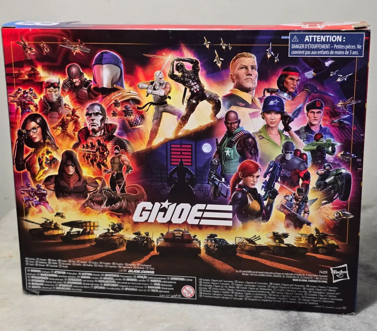 G.I. Joe classified Croc Master e Fiona lacrado hasbro - Foto 2