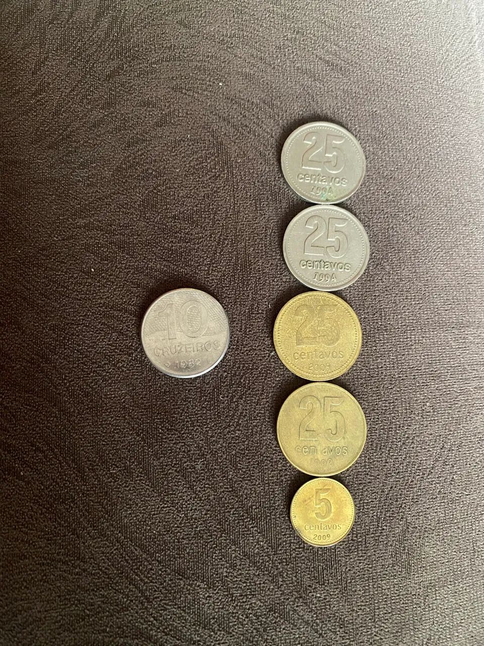 Moedas antigas 