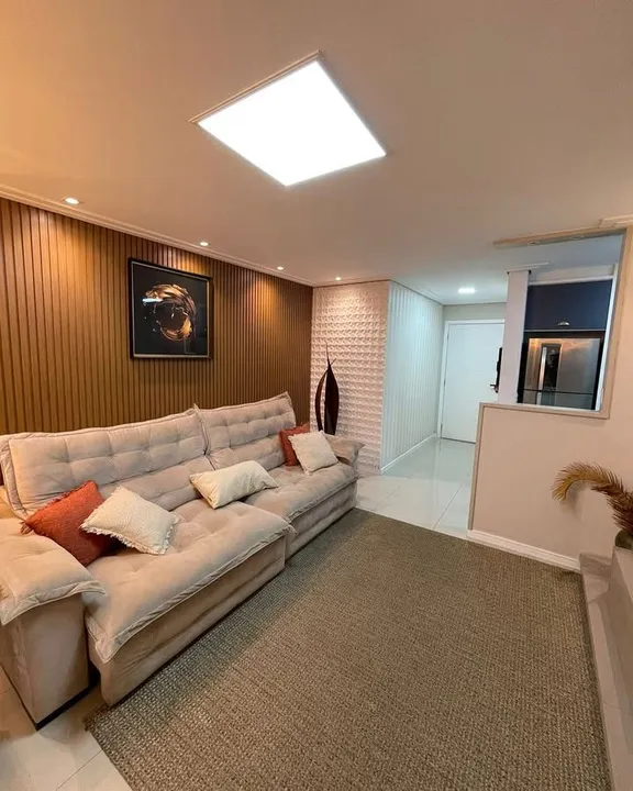 Apartamento moderno com varanda e 3 quartos