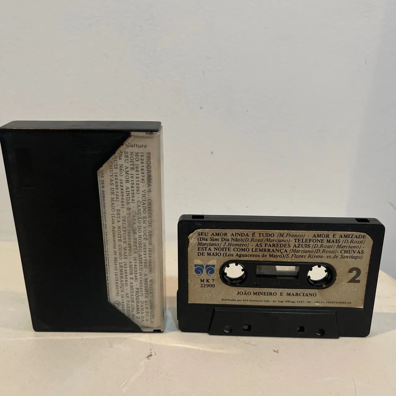 Os Grandes Sucessos - João Mineiro e Marciano - K7 - Foto 2