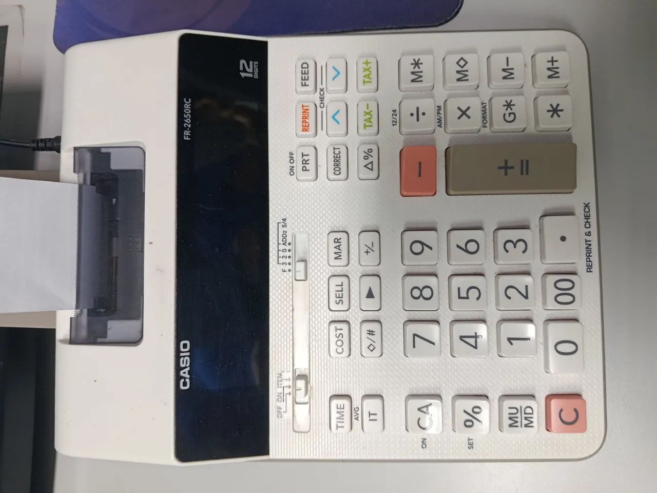 Calculadora Casio FR-2650RC 12 Dígitos - Foto 2